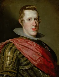 Portræt af Philip IV (1605-65) i rustning, 1628